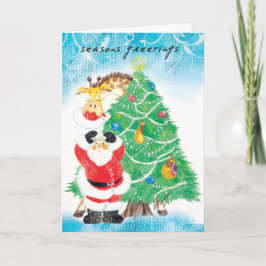 Tarjeta Festiva Twiga travieso