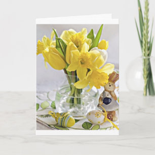 TARJETA FESTIVA ***TWIN*** -FELIZ *MÁS FÁCIL* Y *PRIMAVERA*