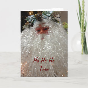 TARJETA FESTIVA TWIN-NO PUEDE ESPERAR A VERTE CON NAVIDADES