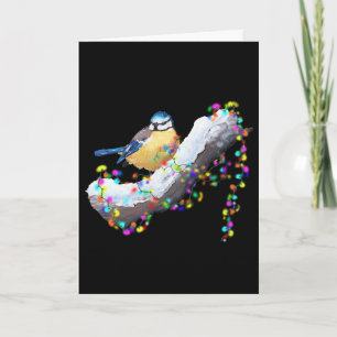 Tarjeta Festiva Twinkle Twinkle Little Tit