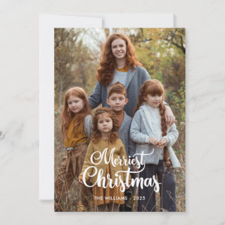 Tarjeta Festiva Two Sided Christmas Photo Cards