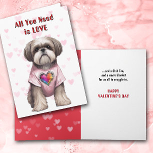 Tarjeta Festiva Tzu chiita, todo lo que necesitas San Valentín