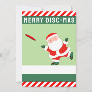 Tarjeta Festiva Ultimate Frisbee Divertido