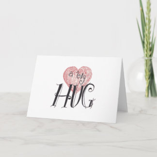 Tarjeta Festiva Un abrazo grande
