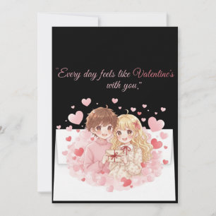 Tarjeta Festiva Un amor como el anime El capítulo 2026