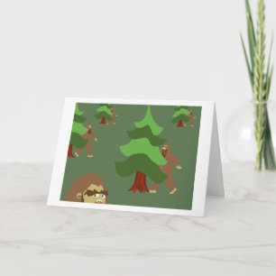 Tarjeta Festiva Un Año Nuevo descarado