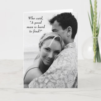 Tarjeta Festiva Un buen hombre