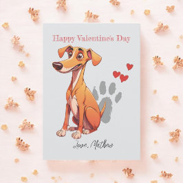 Tarjeta Festiva Un cachorro lindo