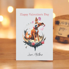 Tarjeta Festiva Un cachorro lindo