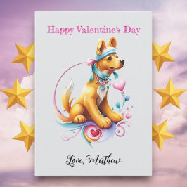 Tarjeta Festiva Un cachorro lindo