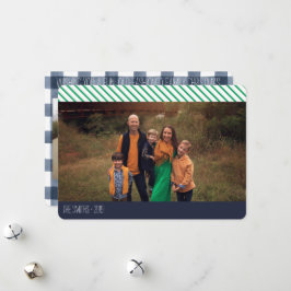 Tarjeta Festiva Un Collage de fotos de Navidades de la vieja moda