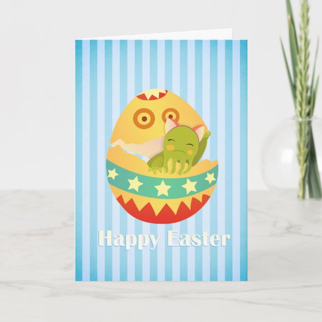 Tarjeta Festiva Un deseo dulce de Pascua (Anverso)