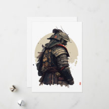 Un detallado ilustracion samurai