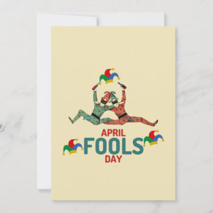 Tarjeta Festiva Un Día Para Juegos Tontos...Día de los Inocentes d