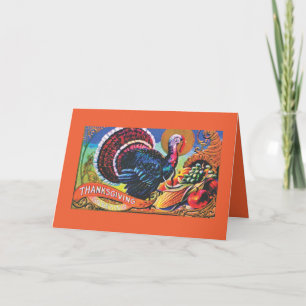 Tarjeta Festiva Un gran Día de Acción de Gracias