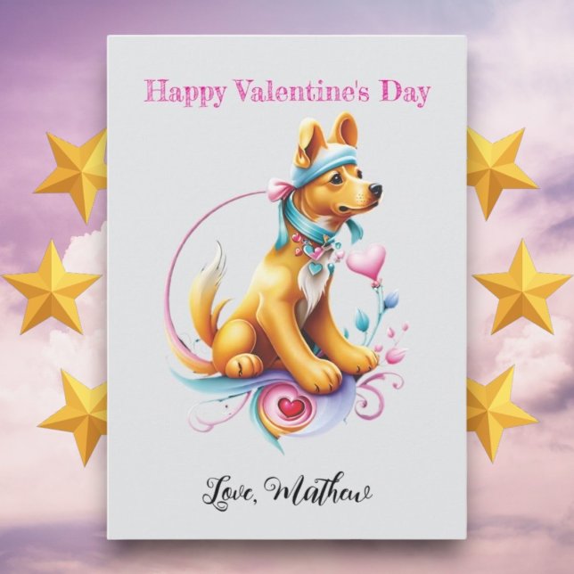 Tarjeta Festiva Un lindo cachorro (Subido por el creador)