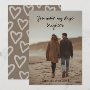 Tarjeta Festiva Un Mensaje Secreto de Amor – San Valentín Personal