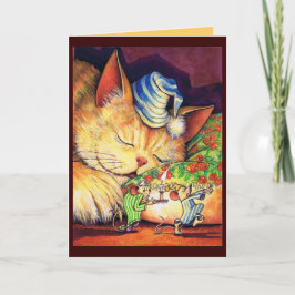 Tarjeta Festiva Un ojo abierto