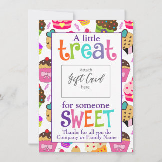 Tarjeta Festiva Un pequeño regalo de regalo de regalo de regalo pa