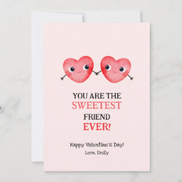 Tarjeta Festiva Un pequeño regalo para alguien dulce corazón de Sa