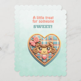 Tarjeta Festiva Un pequeño trato para alguien dulce
