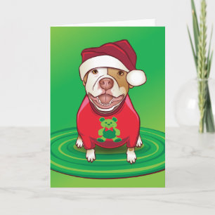 Tarjeta Festiva Un pitazo de toro en un oso té