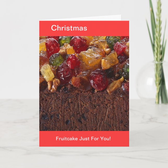 Tarjeta Festiva Un poco de fruta fresca (Anverso)