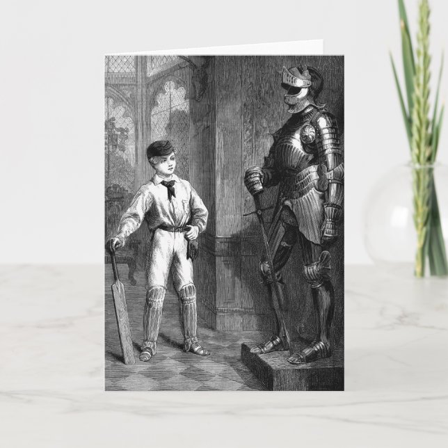 Tarjeta Festiva Un qué wicketkeeper alegre él haría (Anverso)