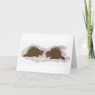 Tarjeta Festiva Un San Valentín ansioso