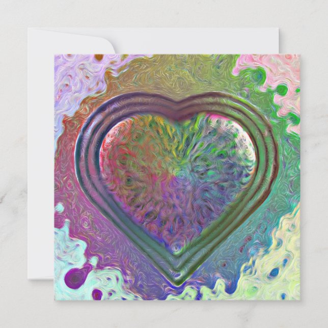 Tarjeta Festiva Un Toque De Amor (Anverso)