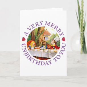 TARJETA FESTIVA UN UNBIRTHDAY MUY FELIZ A USTED