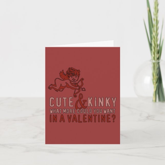 Tarjeta Festiva Un Valentín lindo y amable (Anverso)