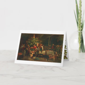 Tarjeta Festiva Un Victorian Christimas