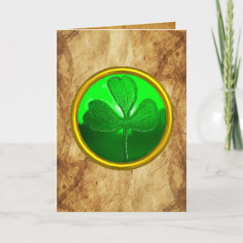 Tarjeta Festiva Un viejo pergamino irlandés de bendición