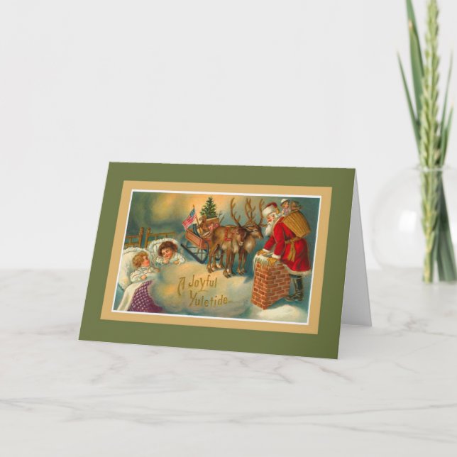 Tarjeta Festiva Una alegre ola (Anverso)