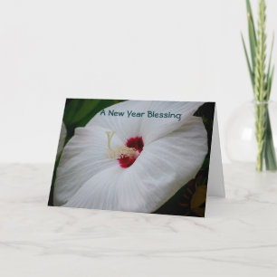 Tarjeta Festiva Una bendición del Año Nuevo