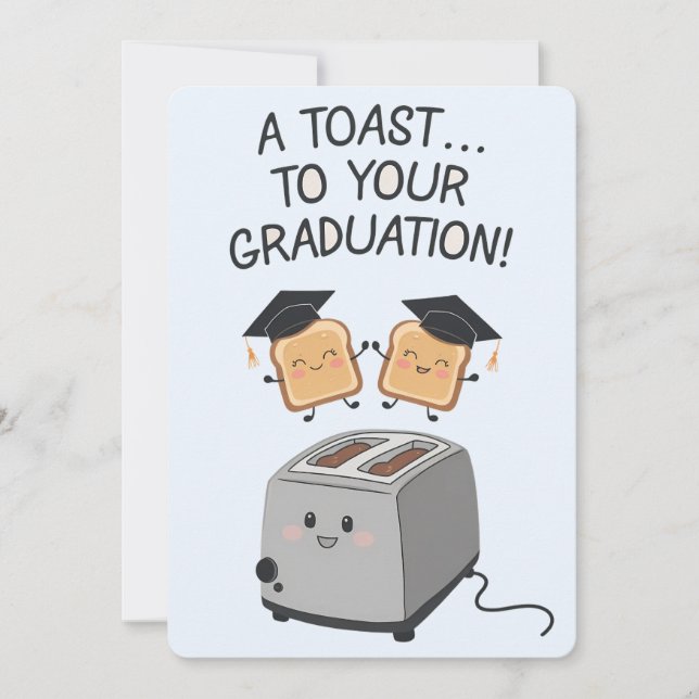 Tarjeta Festiva Una brindis a tus amigos graciosos de la familia (Anverso)