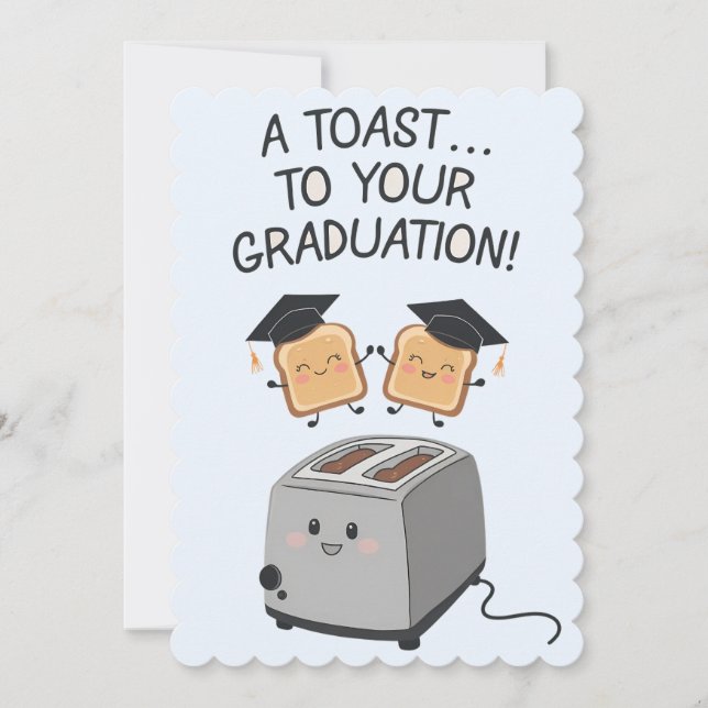 Tarjeta Festiva Una brindis a tus amigos graciosos de la familia (Anverso)