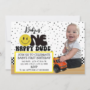 Tarjeta Festiva Una foto de Happy Dude