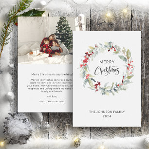 Tarjeta Festiva Una guerra de invierno de los navidades de las Ber