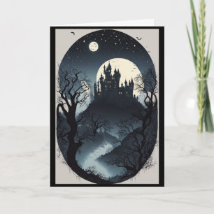 Tarjeta Festiva Una noche de terror y delicias Halloween