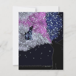 Tarjeta Festiva Una noche de verano con Sirius