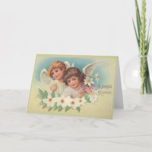 Tarjeta Festiva Una pascua alegre