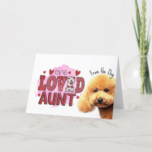 Tarjeta Festiva Una querida Tía....tarjeta del Día de la Madre del