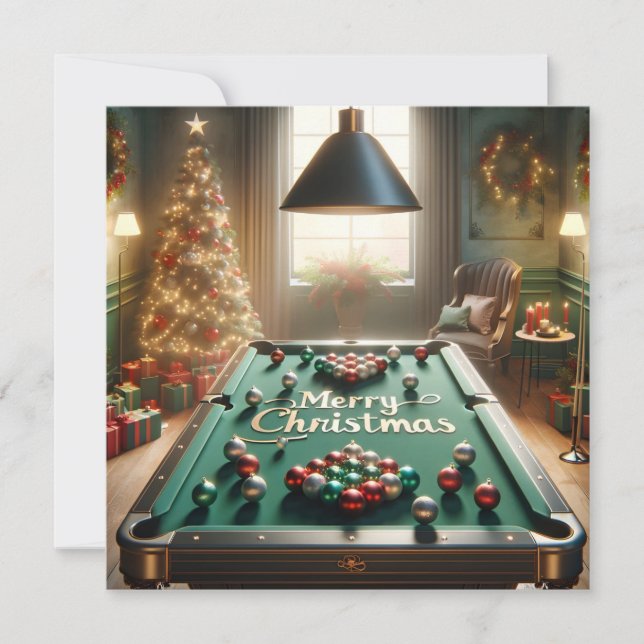 Tarjeta Festiva Una racha de alegría para los Navidades (Anverso)