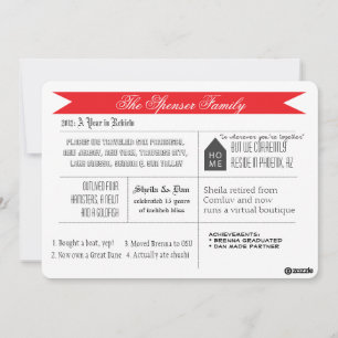 Tarjeta Festiva Una revisión de años