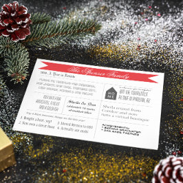 Tarjeta Festiva Una revisión de años