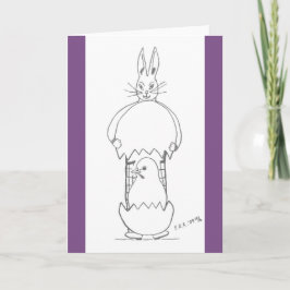 Tarjeta Festiva Una sorpresa de Pascua