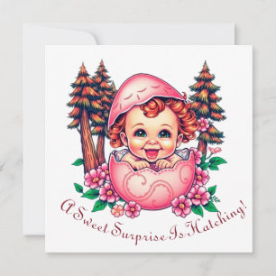 Tarjeta Festiva Una Sorpresa Dulce Está Atracando