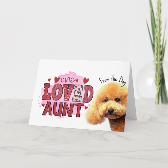 Tarjeta Festiva Una tía querida....Tarjeta de Día de la Madre del  (Anverso)